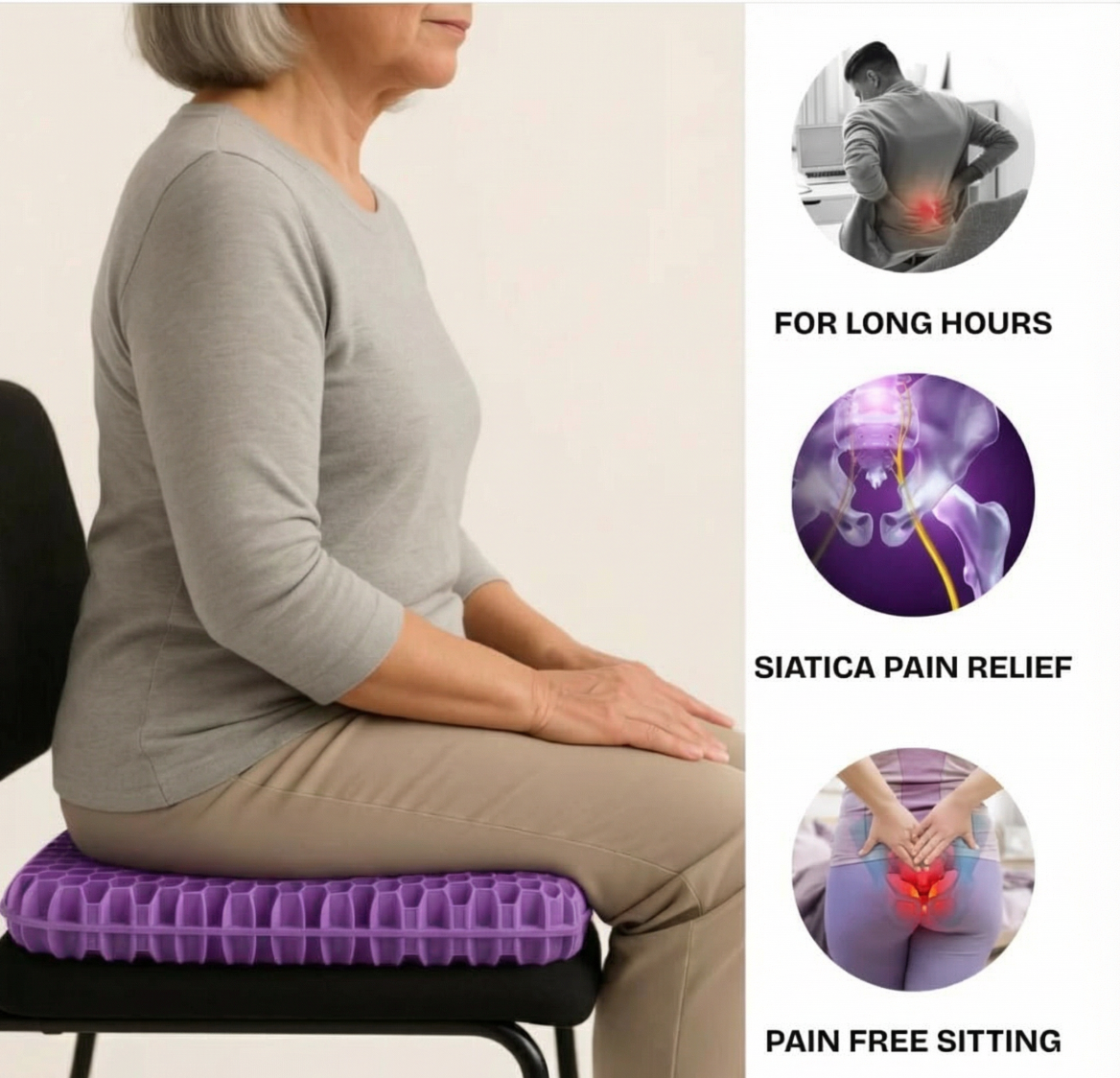BloomSeat™ Honeycomb Gel Cushion