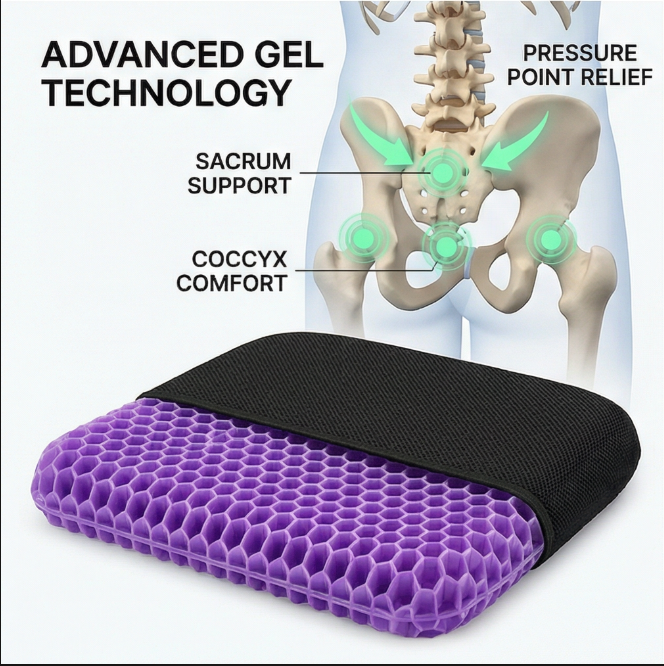 BloomSeat™ Honeycomb Gel Cushion
