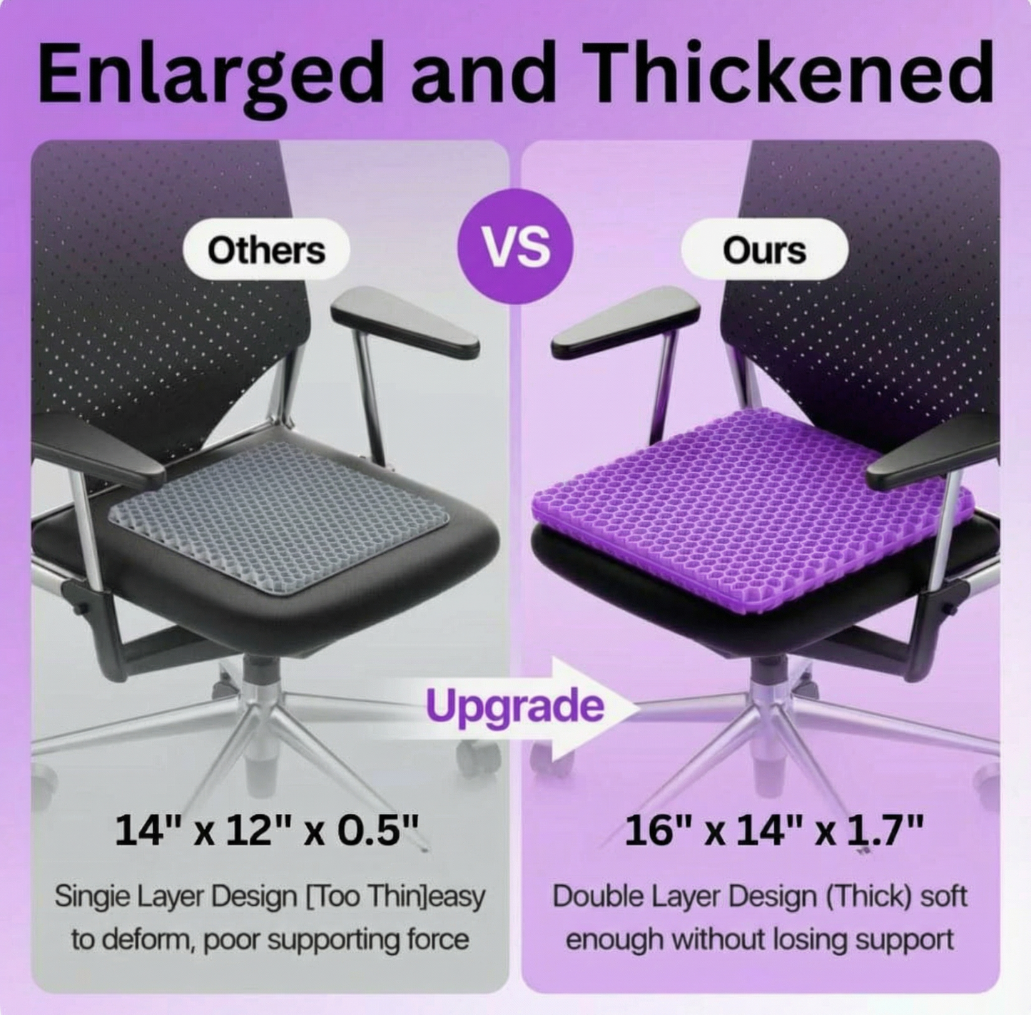BloomSeat™ Honeycomb Gel Cushion
